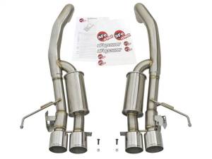 aFe - aFe MACHForce XP 3in-2 1/2in Axle Back 304SS Exhaust w/ Polished Tips 15-17 Chevy Corvette Z06 - 49-34082-P - Image 6