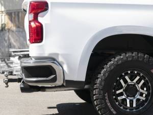 aFe - aFe Vulcan Series 3in-2-1/2in 304 SS Cat-Back 2019 GM Silverado / Sierra 1500 V8-5.3L w/ Black Tips - 49-34104-B - Image 4