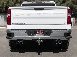 aFe - aFe Vulcan Series 3in-2-1/2in 304 SS Cat-Back 2019 GM Silverado / Sierra 1500 V8-5.3L w/ Black Tips - 49-34104-B - Image 5