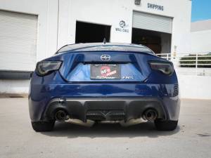 aFe - aFe Takeda Exhaust Axle-Back 13-15 Scion FRS / Subaru BRZ 304SS Carbon Fiber Dual Tips Exhaust - 49-36023-C - Image 3