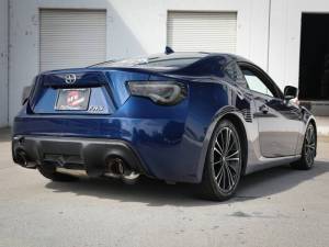 aFe - aFe Takeda Exhaust Axle-Back 13-15 Scion FRS / Subaru BRZ 304SS Carbon Fiber Dual Tips Exhaust - 49-36023-C - Image 4