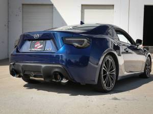 aFe - aFe Takeda Exhaust Axle-Back 13-15 Scion FRS / Subaru BRZ 304SS Blue Flame Dual Tips Exhaust - 49-36023-L - Image 3