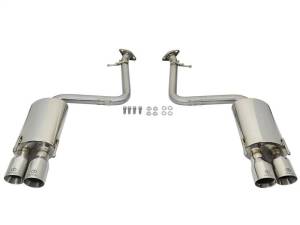 aFe - aFe Takeda 16-17 Lexus RC 200T 2.0L (t) 2in. SS Axle-Back Exhaust System w/Polished Tips - 49-36037-P - Image 3