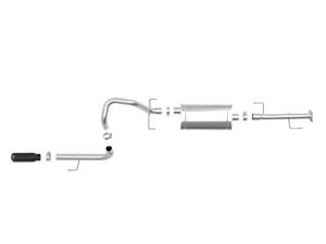 aFe - aFe MACHForce XP 2.5in 304-SS Exhaust Cat-Back w/ Black Tip 10-19 Toyota 4Runner V6-4.0L - 49-36040-1B - Image 5