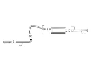 aFe - aFe MACHForce XP 2.5in 304-SS Exhaust Cat-Back w/ Polished Tip 10-20 Toyota 4Runner V6-4.0L - 49-36040-1P - Image 5