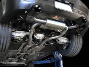 aFe - aFe Takeda 2-1/2 in 304 SS Cat-Back Exhaust System Infiniti G37 08-13/Q60 14-15 V6-3.7 w/ Black Tips - 49-36103-B - Image 3