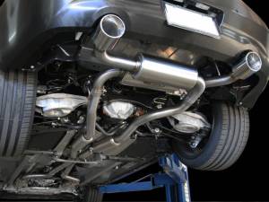 aFe - aFe Takeda 2-1/2in 304SS Cat-Back Exhaust Infiniti G37 08-13/Q60 14-15 V6-3.7 w/ Polished Tips - 49-36103-P - Image 3