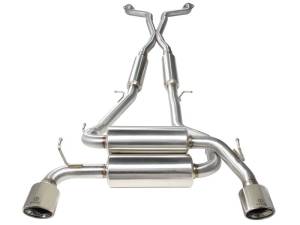 aFe - aFe Takeda 2-1/2in 304SS Cat-Back Exhaust Infiniti G37 08-13/Q60 14-15 V6-3.7 w/ Polished Tips - 49-36103-P - Image 4