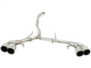 aFe - aFe Takeda 3in SS Exhaust Cat-Back 09-14 Nissan GTR V6 3.8L Polished Tips - 49-36108-P - Image 2