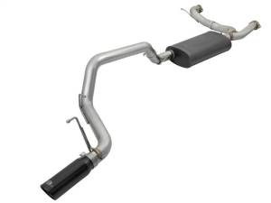 aFe MACHForce XP 3in 304 SS Cat-Back Exhausts w/ Black Tips 10-17 Nissan Patrol (Y62) V8-5.6L - 49-36114-B