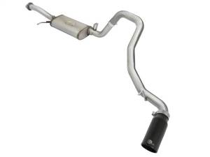 aFe MACHForce XP 2-1/2in SS-304 Cat-Back Exhausts w/ Black Tip 02-16 Nissan Patrol (Y61) I6-4.8L - 49-36115-B