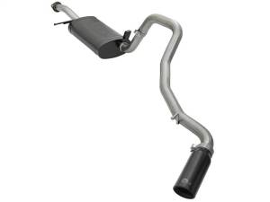 aFe MACHForce XP 2-1/2in 304 SS Cat Back Exhaust w/ Black Tips 2001-2016 Nissan Patrol (Y61) 4.8L - 49-36121-B