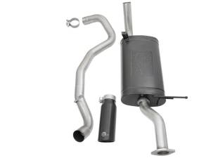 aFe - aFe MACHForce XP 2-1/2in 304 SS Cat Back Exhaust w/ Black Tips 2001-2016 Nissan Patrol (Y61) 4.8L - 49-36121-B - Image 7