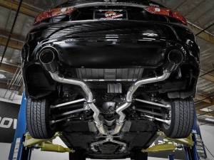 aFe - aFe Takeda 2.5in 304 SS Cat-Back Exhaust System w/ Black Tips 16-18 Infiniti Q50 V6-3.0L (tt) - 49-36132NM-B - Image 5