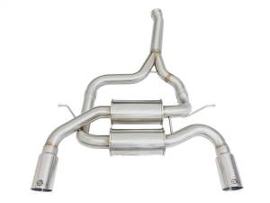 aFe - aFe MACHForce XP SS-304 Polish Tip 2.5in Dia Axle Back Exhaust 12-15 BMW 335i (F30) 3.0L (t) - 49-36325-P - Image 3