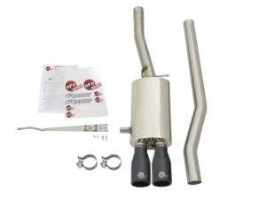 aFe - aFe MACHForce XP Exhausts Cat-Back SS-304 14-17 Mini Cooper S Hardtop 2-Door w/ Black Tips - 49-36331-B - Image 5