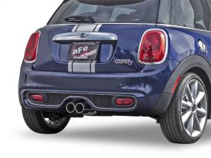 aFe - aFe MACHForce XP Exhausts Cat-Back SS-304 14-17 Mini Cooper S Hardtop 2-Door w/ Polished Tips - 49-36331-P - Image 2