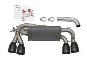 aFe - aFe MACHForce XP 3in - 2 1/2in Axle Back 304SS Exhaust w/ Black Tips 16-17 BMW M2 (f87) - 49-36333-B - Image 4