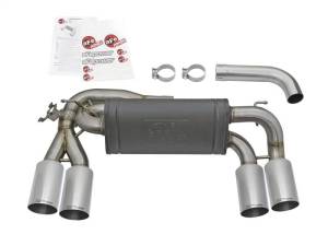 aFe - aFe MACHForce XP 3in - 2 1/2in Axle Back 304SS Exhaust w/ Polished Tips 16-17 BMW M2 (f87) - 49-36333-P - Image 6