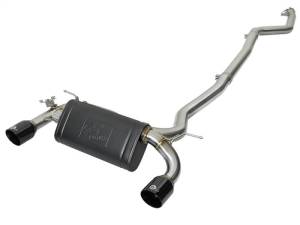 aFe MACHForce XP Exhausts Cat-Back SS 16-17 BMW 340i/iX 440i/iX (F3X) L6-3.0L (B58) w/Black Tips - 49-36334-B