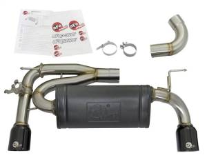 aFe - aFe MACHForce XP 16-17 BMW 340i/iX 440i/iX L6-3.0L (t) SS Axle-Back Exhaust w/Black Tip - 49-36335-B - Image 6