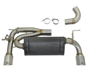 aFe - aFe MACHForce XP 16-17 BMW 340i/iX 440i/iX L6-3.0L (t) SS Axle-Back Exhaust w/Polished Tips - 49-36335-P - Image 8