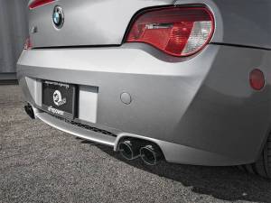 aFe - aFe MACH Force-Xp 2-1/2in 304 SS Cat-Back Exhaust w/ Black Tips 05-08 BMW Z4 M Coupe (E86) L6 3.2L - 49-36339-B - Image 4