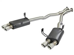 aFe MACH Force-Xp 2-1/2in 304 SS Cat-Back Exhaust w/Polished Tips 05-08 BMW Z4 M Coupe (E86) L6 3.2L - 49-36339-P