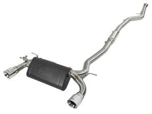 aFe MACH Force-Xp 3in 304 SS Cat-Back Exhaust w/Polished Tips 12-15 BMW 335i (F30) L6 3.0L (t) N55 - 49-36340-P