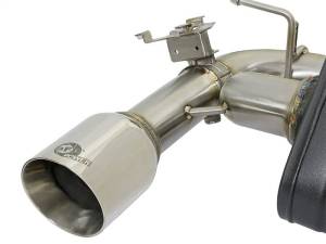 aFe - aFe MACH Force-Xp 3in 304 SS Cat-Back Exhaust w/Polished Tips 12-15 BMW 335i (F30) L6 3.0L (t) N55 - 49-36340-P - Image 3