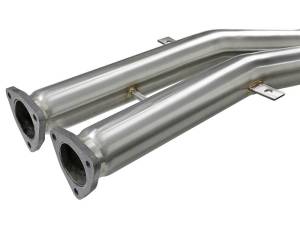 aFe - aFe MACH ForceXP 2.5 IN 304 Stainless Steel Cat-Back Exhaust System w/ Black Tips 01-06 BMW M3 (E46) - 49-36344-B - Image 6