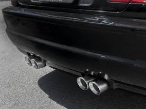 aFe - aFe MACH Force-Xp 2.5in 304 SS Cat-Back Exhaust w/ Polished Tips 01-06 BMW M3 - 49-36344-P - Image 3