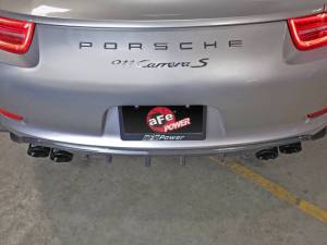 aFe - aFe MACH Force-Xp 12-16 Porsche 911 3in to 2.5in 304 SS Cat-Back Exhaust (Excludes Turbo Models) - 49-36406-1B - Image 3