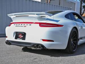 aFe - aFe MACHForce XP 12-16 Porsche 911 Carrera H6-3.8L SS-304 Cat-Back Exhaust w/Carbon Fiber Tips - 49-36406-1C - Image 2