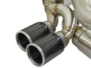 aFe - aFe Power Elite SS-304 Carbon Tip Dual Cat Back Exhaust 13-14 Porsche 911 C2S (991) H6-3.8L - 49-36406-C - Image 6