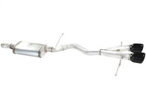 aFe - aFe MACHForce XP Exhaust 304SS Cat-Back w/ BlackTips 2008 VW Golf R32 V5 3.2L - 49-36408-B - Image 4