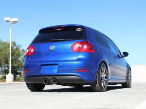 aFe - aFe MACHForce XP 2-1/2in SS-304 Cat-Back Exhausts w/ Polished Dual Tips 2008 VW Golf R32 V6-3.2L MKV - 49-36408-P - Image 2