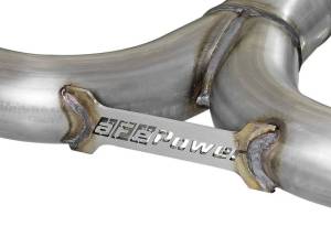 aFe - aFe MACH Force-Xp 3in to 2-1/2in Stainless Steel Axle-Back Exhaust Carbon - 15-17 Volkswagen GTI - 49-36417-C - Image 3