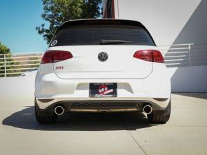 aFe - aFe MACH Force-Xp 3in to 2-1/2in Stainless Steel Axle-Back Exhaust - 15-17 Volkswagen GTI - 49-36417-P - Image 5