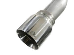 aFe - aFe MACHForce XP 3in-2.5in SS Exhaust Axle-Back 17-19 Audi A4 (B9) L4-2.0L (t) - Polished - 49-36419-P - Image 2