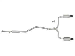 aFe - aFe Takeda Exhaust 304SS Dual Cat-Back w/ Black Tips 13-17 Honda Accord LX/EX/EX-L Sedan L4 2.4L - 49-36605-B - Image 3