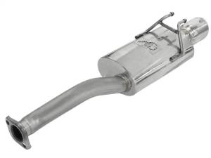 aFe - aFe Takeda Exhaust 2.5in Dia 304SS Axle-Back w/Polished Tip 06-11 Honda Civic EX Sedan L4 1.8L - 49-36610 - Image 4