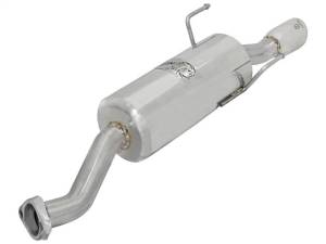 aFe - aFe POWER 07-08 Honda Fit L4-1.5L 2in. 304 SS Axle-Back Exhaust System - 49-36611 - Image 5