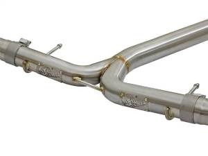 aFe - aFe POWER Takeda 16-17 Honda Civic I4-1.5L (t) 2.5-2.25in 304 SS CB Dual-Exit Exhaust Blue Tips - 49-36615-L - Image 5