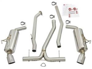 aFe - aFe POWER Takeda 16-17 Honda Civic I4-1.5L (t) 2.25-2.5in 304 SS CB Dual-Exit Exhaust Polish Tip - 49-36615-P - Image 6