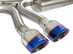 aFe - aFe Takeda 3in 304 SS Cat-Back Exhaust System w/ Blue Tips 2017 Honda Civic Si I4 1.5L (t) - 49-36618-L - Image 6