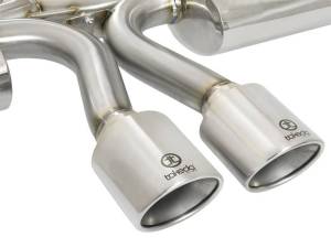 aFe - aFe Takeda 3in 304 SS Cat-Back Exhaust System w/ Polished Tips 2017 Honda Civic Si I4 1.5L (t) - 49-36618-P - Image 4