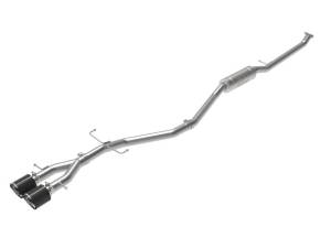 aFe Takeda 2.5in 304SS Cat-Back Exhaust System 17-20 Honda Civic SI Coupe L4-1.5L (t) - 49-36620-C