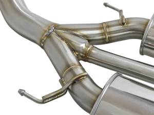 aFe - aFe Takeda 3in 304 SS Cat-Back Exhaust w/ Tri-Black Tips 17-18 Honda Civic Type R L4 2.0L (t) - 49-36623-B - Image 4