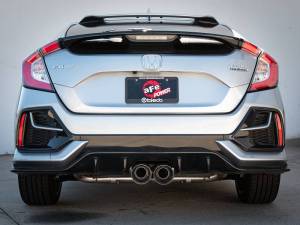 aFe - aFe Takeda 3in 304 SS Cat-Back Exhaust System w/Polished Tips 17-21 Honda Civic Sport L4-1.5L (t) - 49-36624-P - Image 3